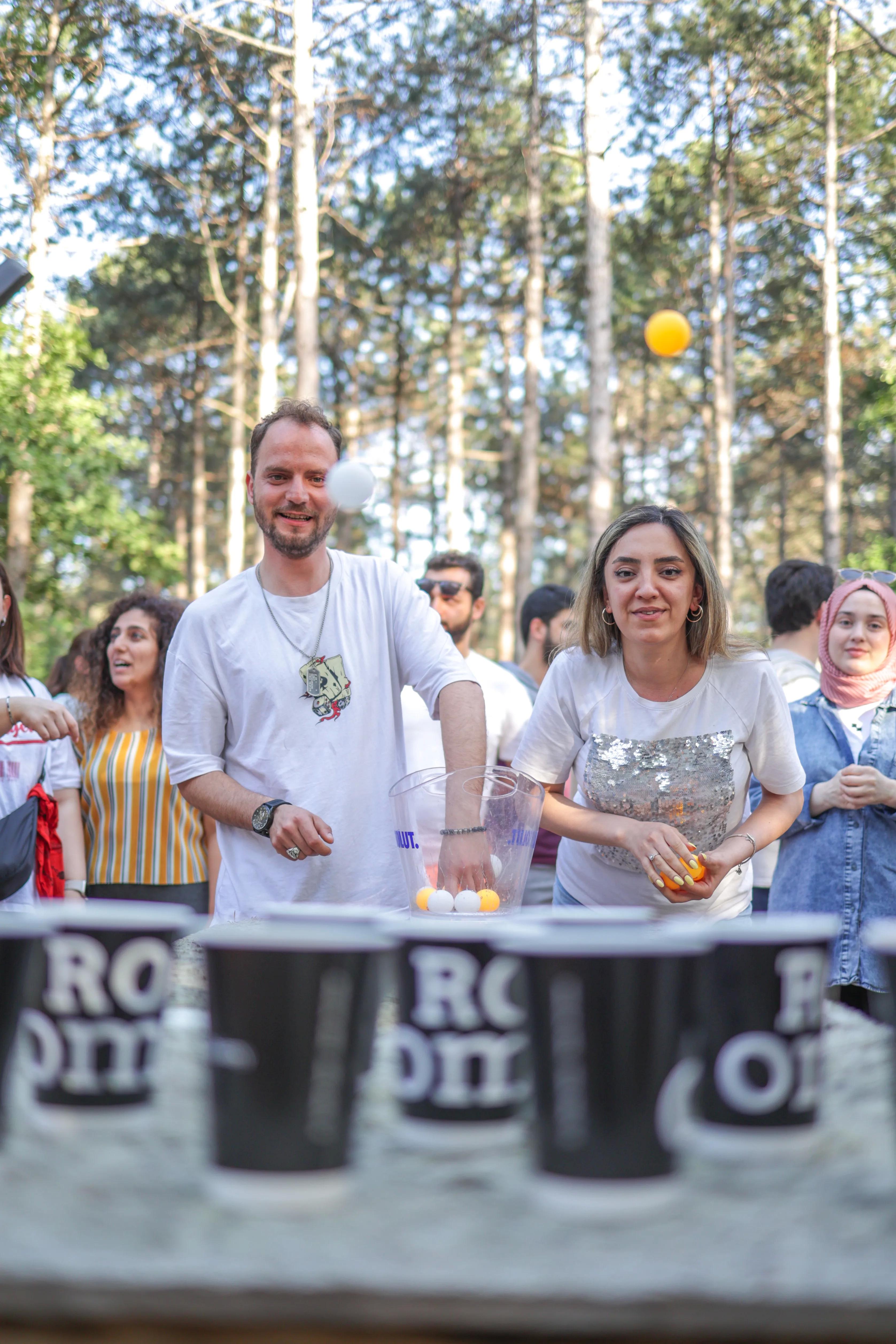 Ateş Başı Beer Pong Oyunları